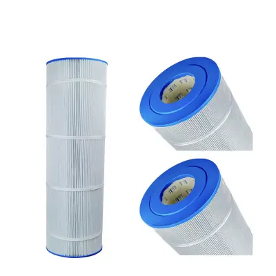 Cartouche de filtration Ø23,6cm - L.74,42cm / Haut 10cm trou ouvert - Bas 10cm trou ouvert