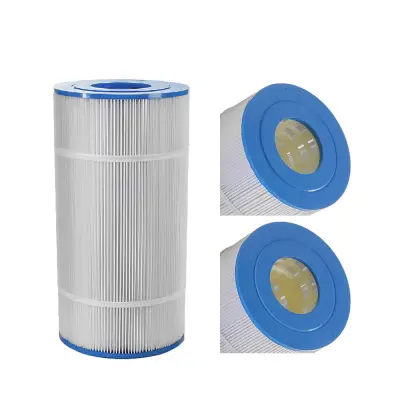 Cartouche de filtration Ø23,6cm - L.45,87cm / Haut 10cm trou ouvert - Bas 10cm trou ouvert