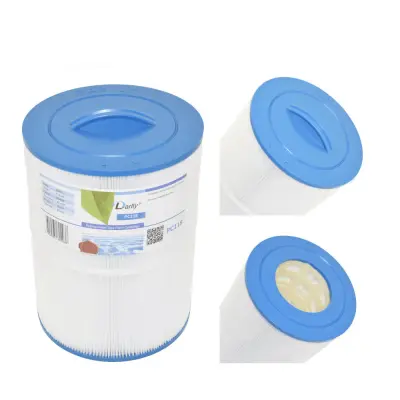 Cartouche de filtration Ø22,44cm - L.28,38cm / Haut avec poignée - Bas 10cm trou ouvert