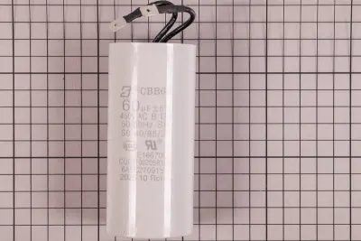 Condensateur 60 µF - 450 VAC avec câble