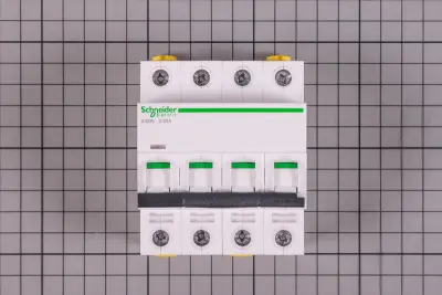 Disjoncteur Schneider 63A-4P déclenchement magnéto-thermique type iC60N-63A