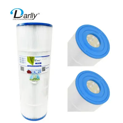 Cartouche de filtration D.180 mm - H.508 mm - Ouverte haut D.75 mm et bas D.75 mm (Pentair type Clean & Clear 