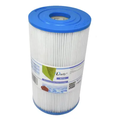 Cartouche de filtration D.152 m - H.267 mm - Ouverte haut D.50 mm et bas D.50 mm