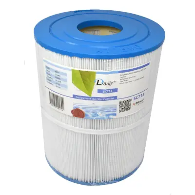 Cartouche de filtration D.216 m - H.267 mm - Ouverte haut D.75 mm et bas D.75 mm