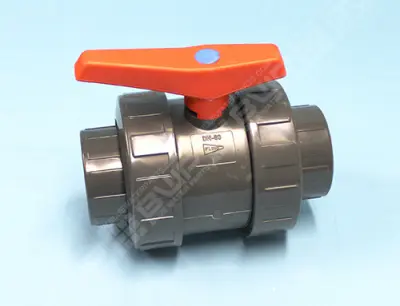 Vanne boisseau PVC PN16 Ø90 à coller - 02460