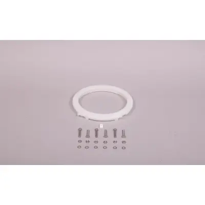 Anneau de fixation + visserie pour PROJ orientable - BLANC (Astralpool)
