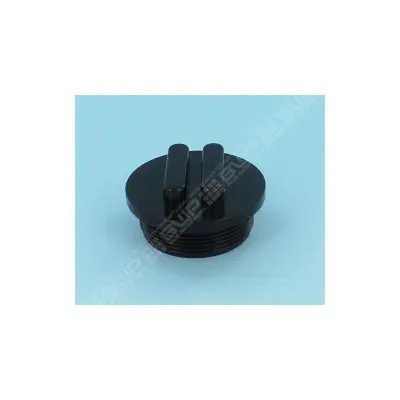 Bouchon pour vanne latéral 2.0" (Noir)