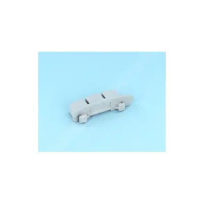 Bouchon PVC à coller droite Gris