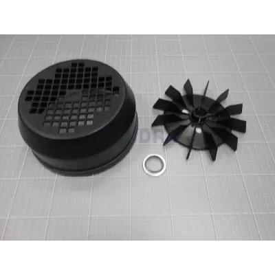 Capot ventilateur + ventilateur 1,5 CV