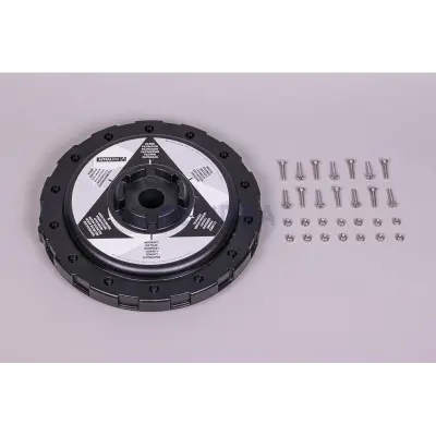 Couvercle de vanne 3" noir