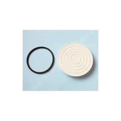 Couvercle rond de boitier de connexion + joint - BLANC - Remplace 106D050, 4403020000 (SNTE)