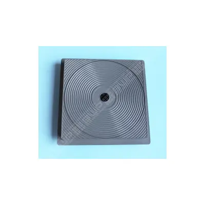 Couvercle SK Standard rond + cadre carré - ANTHRACITE