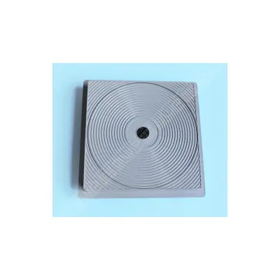 Couvercle SK Standard rond + cadre carré - GRIS