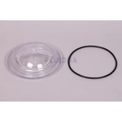 Couvercle transparent Ø173 mm + joint