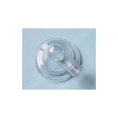 Couvercle transparent avec embout cannelé D 32mm