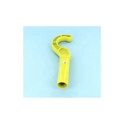 Crochet de manche télescopique jaune