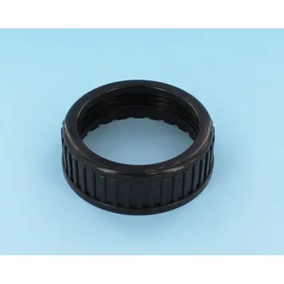 Écrou-raccord pour douille à collet D 63 mm. coloris noir