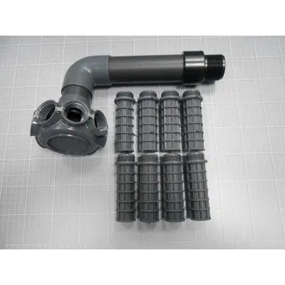 Ensemble collecteur + crépines 1" pour FSAB Volcano/Vesubio Ø450mm - Remplace 15785R0421 (Astralpool)