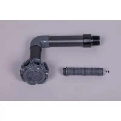 Ensemble collecteur FILTRE SAB Saturne Ø500. avec coude - Remplace 101D438 (SNTE)