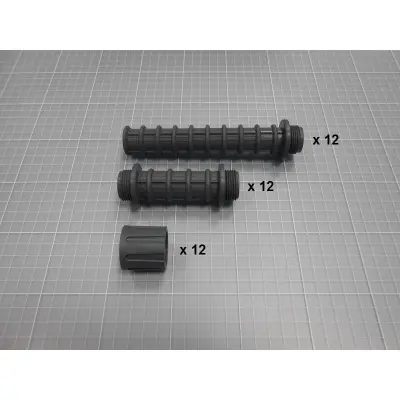 Ensemble de 12 kits crépines (rallonges + manchons + crépines) 3/4" 265mm FSAB Ø750 (ASTRAL)
