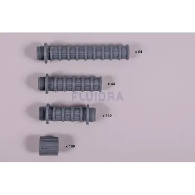 Ensemble de crépines 3/4" pour Filtre Praga D.2500-160 (Astral)
