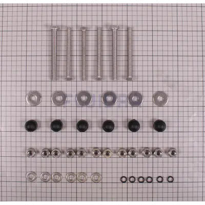 Ensemble visserie décharge sable Ø90