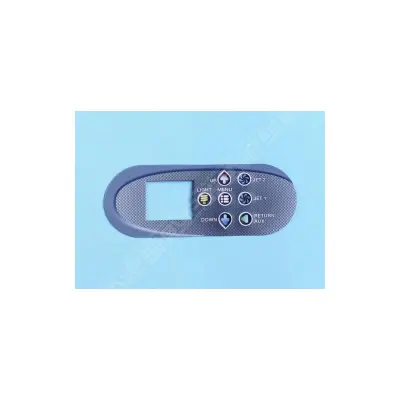 Façade autocollante NEO 1100 avec 7 touches