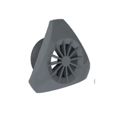 Grille de refoulement Design 1"1/2 - Anthracite
