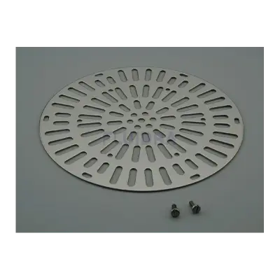 Grille inox 4"