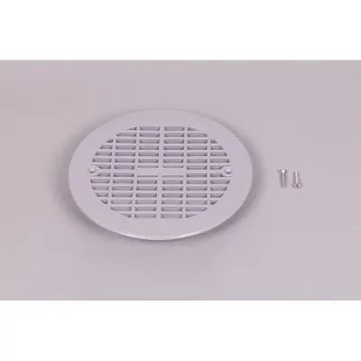 Grille plate BDF NORMA béton + vis - GRIS