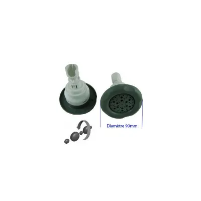 Jet Poly Storm Galaxy Massage S-Scallop Diamètre 90mm Grise