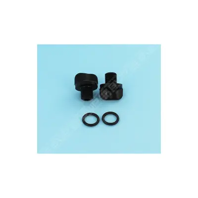 Kit bouchons de vidange + joints (x2) - Remplace R0446000 (ZODIAC)