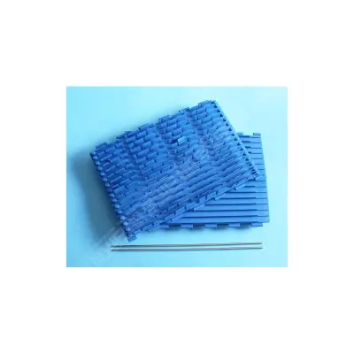 Kit de brosses PVC Ultra Premium bleues (2 brosses + 2 tiges de blocage)