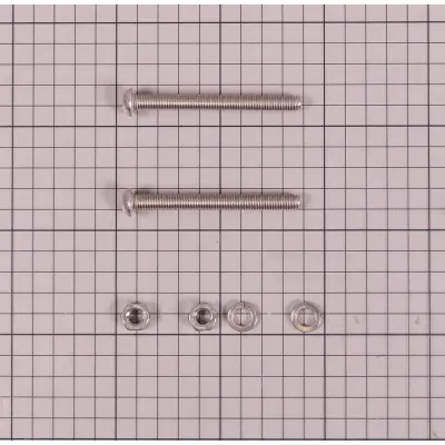 Kit visserie pour marche AISI 304 à rayure
