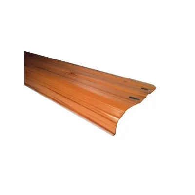 Margelle Metallique Imitation Bois (150X 705 Mm) A L'UNITE