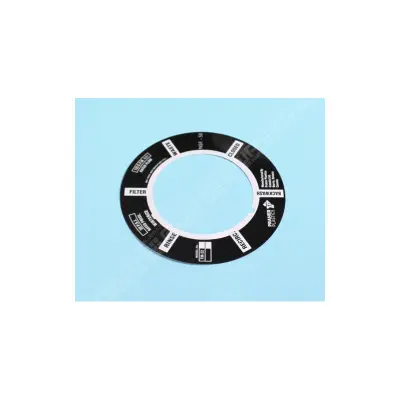 Marquage sérigraphié autocollant vanne 2" SM20
