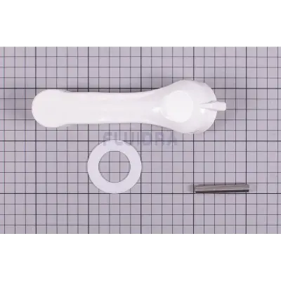 Poignée blanc 2"