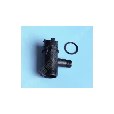 Raccord hydraulique - sortie condenseur avec piquage court + joint (avant 2016) - Remplace R0611001 (ZODIAC)