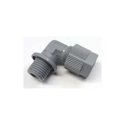 Raccord PA 8-10mm 1/4" 90°