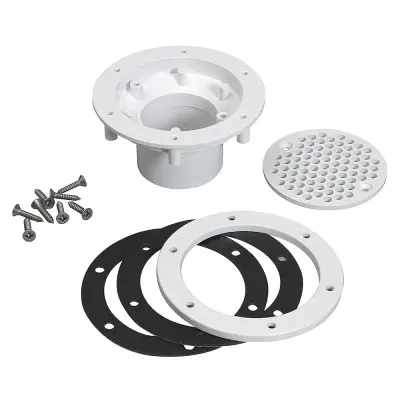 Refoulement Liner Aquareva RL-319 2" avec grille. Ø63 à coller blanc