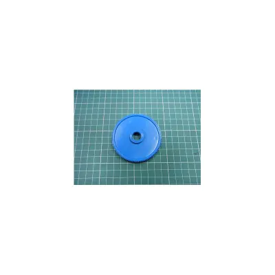 Roue Crantee Bleue