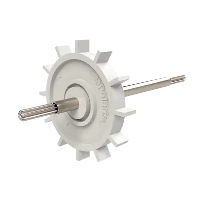 Turbine Sur Axe dentelé