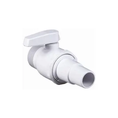 Vanne d'isolation buse ou skimmer piscine hors sol - 1 1/2'' - (Hayward)