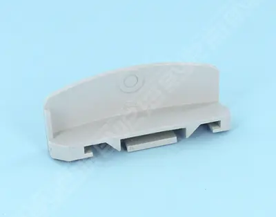 Ailette 20mm grise gauche