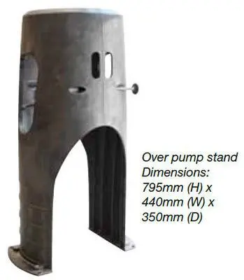 Base de préfiltre d'eau centrifuge Multicyclone standard, PLUS, ULTRA version "over pump"