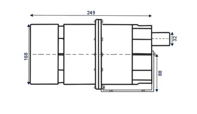 Blower AP400 400W - 220/240V-0,5CV