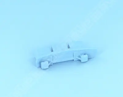 Bouchon à coller droit Bleu avec butée