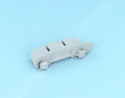 Bouchon PVC à coller droite Gris