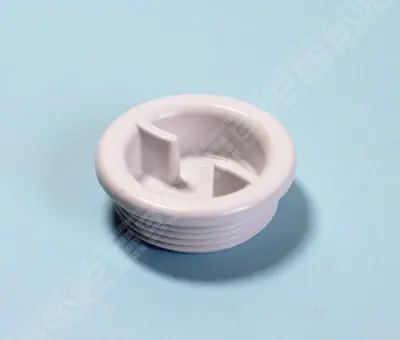 Bouchon, R 1"1/2, coloris blanc, pour BADUMAT R 40/3 A - 2603.700.020