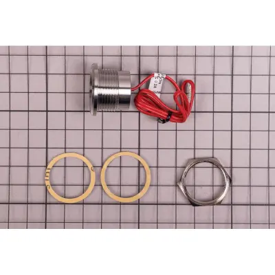 Bouton poussoir inox Ø28 simple SMA2